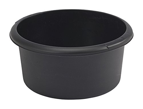 Whitefurze - Ciotola Rotonda, Piccolo, Colore Nero...