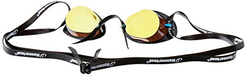 Óculos de Natação Swedish Pro Mirror, Hammerhead, Adulto Unissex, Espelhado Marrom/Preto