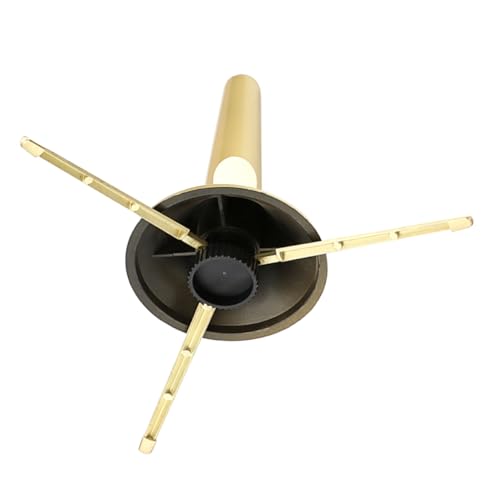 HEMOTON Portable Trumpet Stand Holder Metal Trumpet Stand 3 Legs Sturdy for Wind Instruments