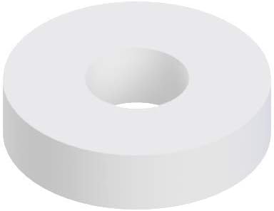Robosource Nylon Spacer 1/8inches Thick, 1/2inches OD 0.194inches ID, 50 Pack for VEX Robotics