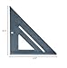 Swanson Tool T0112 Speedlite Square Layout Tool, Gray, made of High Impact Polystyrene