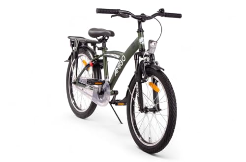 AMIGO Roady Fahrrad 20 Zoll - Kinderfahrrad für Jungen - 3 Gänge -...
