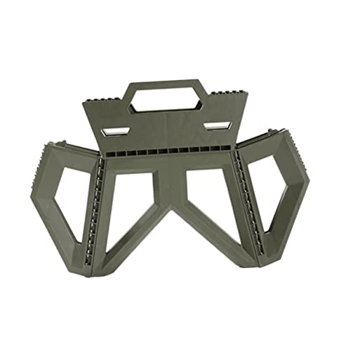 Happyyami Portable Folding Stool for Camping and Fishing Ergonomic Lightweight Plastic Stool Easy to Carry Multi Functional for Outdoor Activities and Home Use Load