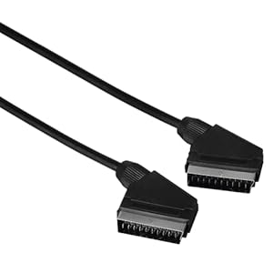 Hama 205081 SCART-Kabel 1,5m Schwarz