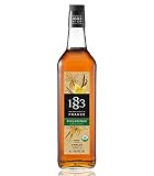 1883 Organic Vanilla Syrup - Flavored Syrup for Hot & Iced Beverages, Smooth Flavor - Gluten-Free, V