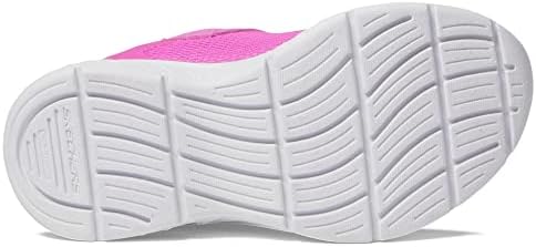 Skechers Kids Girls Microspec Max Plus-Subtle S Sneaker, Hot Pink, 12 Little Kid | Image 2