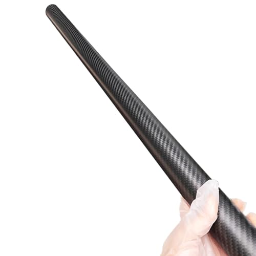 Tube carbone 3K mat 40x36x1000mm rigide pour cadre de drone et modélisme