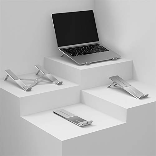 Support ordinateur portable ergonomique pliable avec support de téléphone intégré - 6