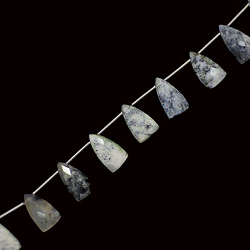 Dendrite opal pyramid shape 9x15 de qualité supérieure pour joaillerie