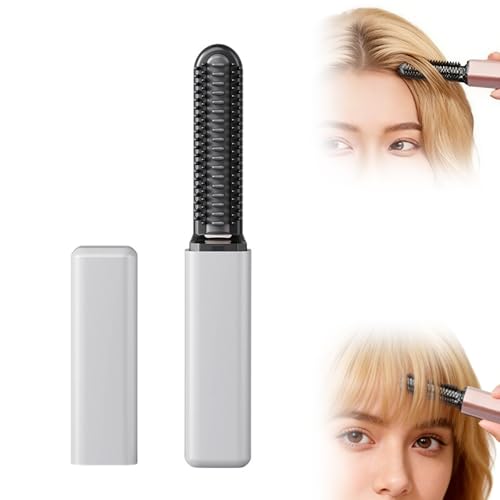 Mini plancha de cabello inalámbrica recargable USB-C miniatura 1