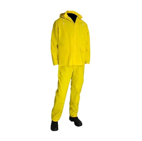 Xpose Safety 3pc Yellow Rain Suit – 48