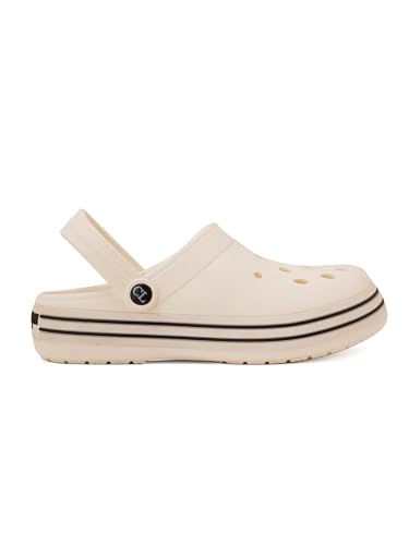 Image of Carlton London Men's Solid Comfortable Clogs with Backstrap