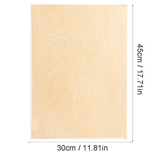 Gladde tekentafel, populierenhouten kunstbenodigdheden, duurzaam voor draagbaar schilderen door studenten - Afbeelding 7