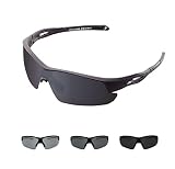 POLARS DESIGN TR90 frame Polarized photochromic Sports Sunglasses Mens Womens for Cycling Baseball Running Fishing Driving