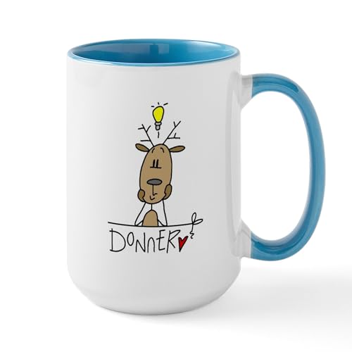 Taza de cerámica CafePress Donner Reno 15 oz miniatura 1