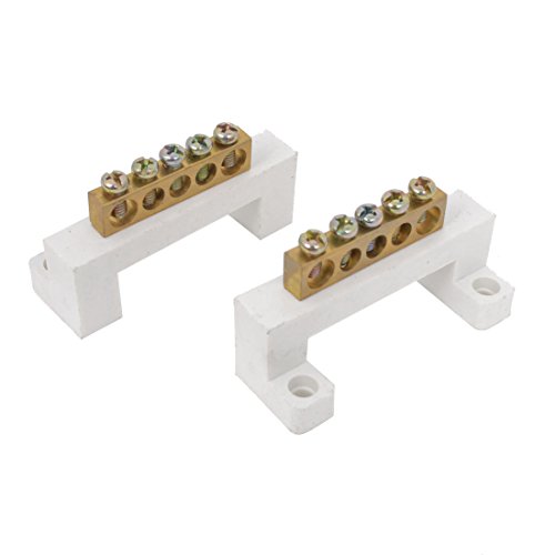 Bloques de terminales de tornillo 5 posiciones Aexit miniatura 1