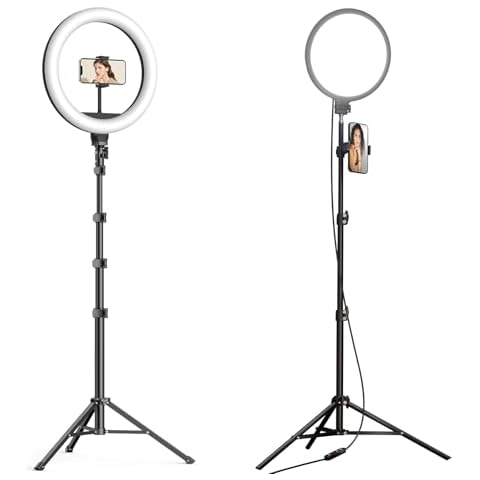 10" Ring Light and 10.5" Full-Screen Ring Light with Tripod for iPhone Cover