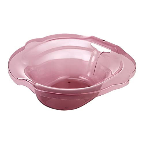 Menolana Sitz Bath For Toilet Seat, Over The Toilet Sitz Bath Basin With Water Guide Tank, Hip Wash Basin For Men Women, Red #TOP22