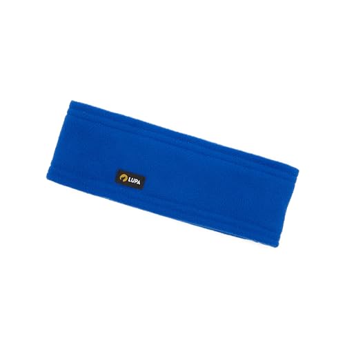 Lupa Handmade Unisex Triple-Layer Micro Fleece Headband - Kids' Ear Warmers (Royal Blue)