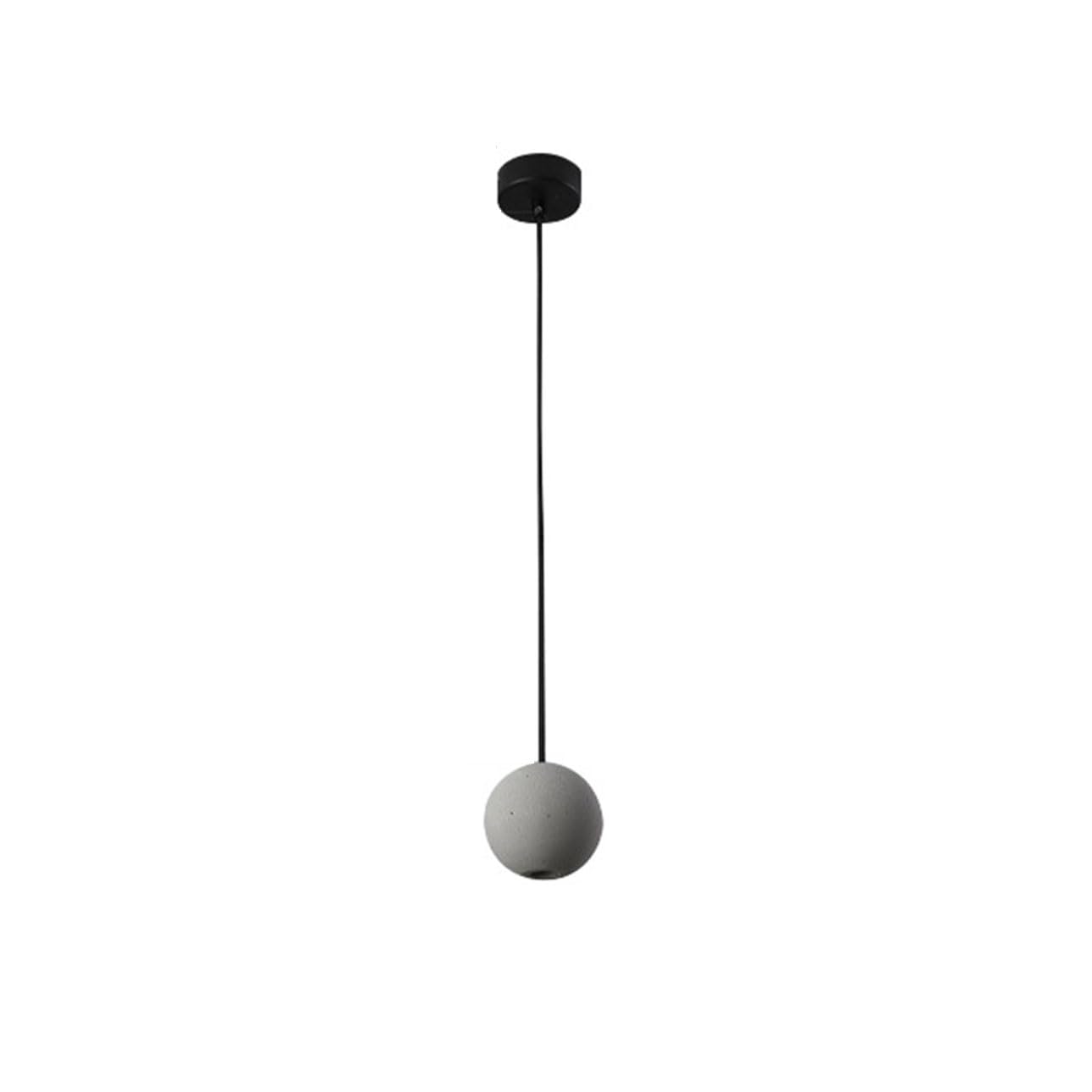 Lámpara colgante gris moderna de estilo nórdico para techo de comedor tipo B