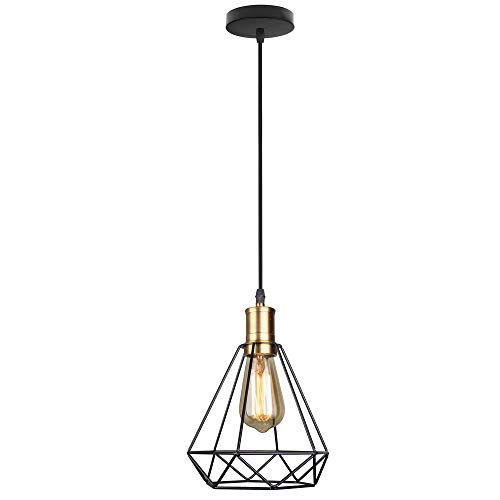 Lustre en fer rétro pour éclairer votre salon de thé ou une allée