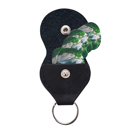 Lot de 6 médiators imprimés cascade dans la jungle avec boîte de rangement pour guitare acoustique et électrique - Les Beatles, Paul McCartney, John Lennon, RIngo Starr, George Harrison Lot de 6 médiators imprimés cascade dans la jungle avec boîte de rangement pour guitare acoustique et électrique – Image 6