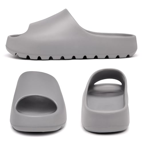 Image of Jaeynow Cloud Slides for Women,Unisex EVA Soft Recovery Slides,Thick Sole Open Toe Mens Pillow Slides Shower Shoes Outdoor&Indoor House Slippers