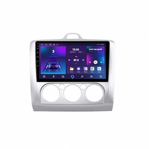 Poste radio pour Ford Focus MK2 avec GPS et Carplay sans fil 4G 64G