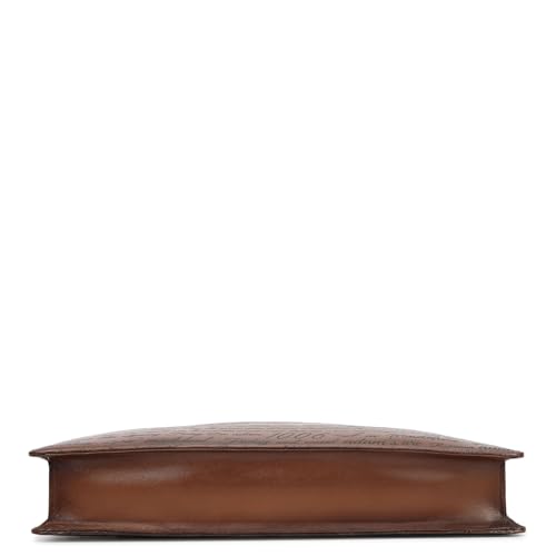 Image of Da Milano Leather Laptop Bag - Fits Up To 15 inch Laptop