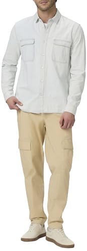 PAIGE Men's Martin Utility Button Up Long Sleeve Shirt2