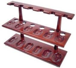 F.e.s.s. Beautiful 12 Tobacco Pipe Stand 2 Level Pipe Holder Pipe Furniture