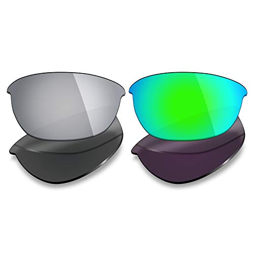 Image of Mryok 2 Pair Polarized Replacement Lenses for Oakley Half Jacket 2.0 Sunglass - Options