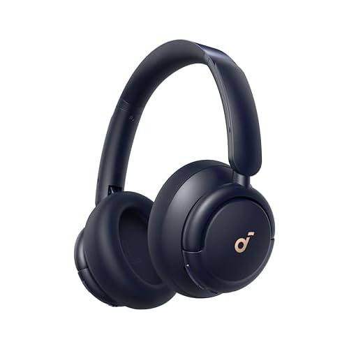 soundcore by Anker Q30 Bluetooth Kopfhörer, Hybrid Active Geräuschisolierung, Individuelle Modi, Hi-Res Sound, EQ in App, 40h Akku, bequemer Halt, Verbindung von 2 Geräten (blau)