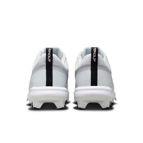 Nike Force Trout 9 Pro MCS Baseball Cleats (FZ8644-100, Summit White/Phantom/Black/Royal Pulse)2