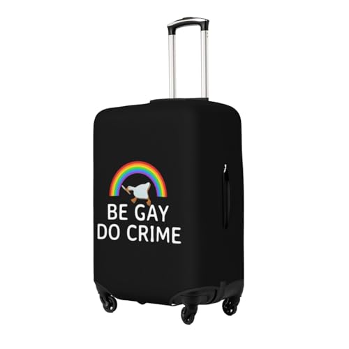 Be Gay do Crime Luggage Cover Multi Size Travel Luggage Protective Cover2