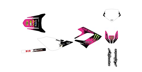 Kit deco moto cross derbi drd 50 racing 2004-2009