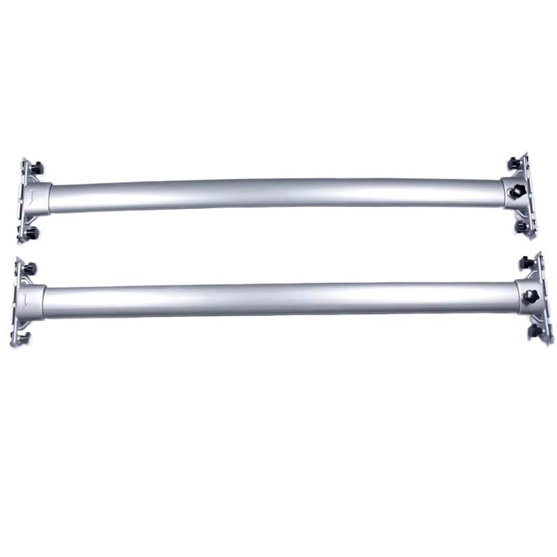 Barras de techo Toyota Land Cruiser 200 de aleación de aluminio para modelos de 2008 a 2023 en plata