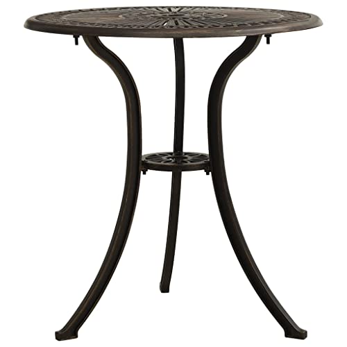 KCCKOM Patio Table Bronze 24.4