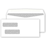 Double Window Confidential Self Seal Envelope