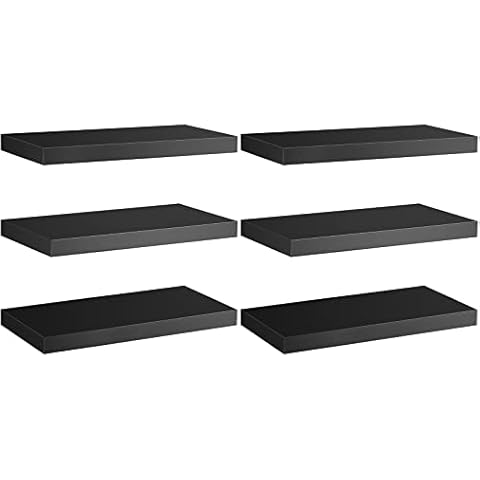 AMADA HOMEFURNISHING Modern Floating Shelves Set Cover