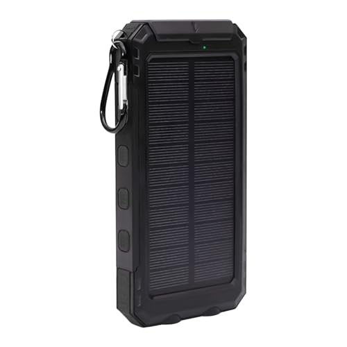 JIEBWCHA 20000 MAh Cargador Solar Batería Externa 4 Puertos De Salida Banco De Energía Solar Portátil Cargador Solar Portátil para Cámara Exterior Celulares Consolas