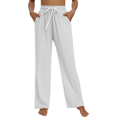 Pantalon décontracté été femme résolvant le manque de confort avec sa taille haute