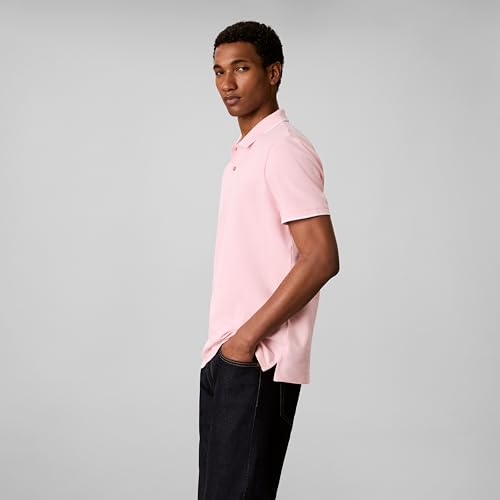 Image of Calvin Klein Men's Liquid Touch Polo Stripe with UV Protection