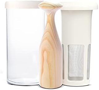 Vegan Milker by Chufamix, Kitchen Tool to Make Plant Milks (Soy, Rice, Oats & nut Milk Maker) or Coffee (from Whole Beans). Made in Europe. Recipe E-Book