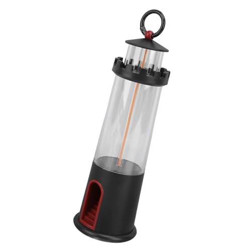 Lanterne de camping 2200K rechargeable noire avec boucle de suspension solide - 5