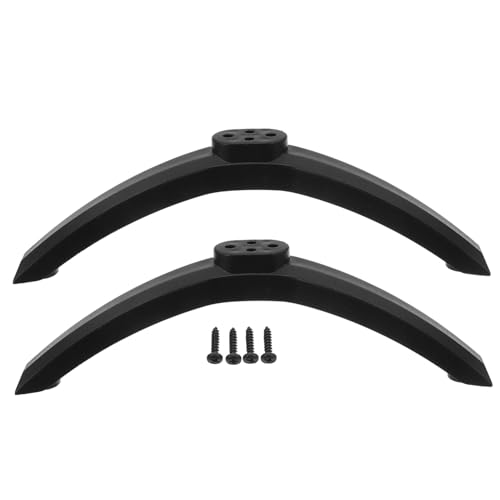 LIFKICH テレビスタンド脚交換用 ネジ付き テレビ台足 対応 安定設計 取り付け簡単 多機種対応