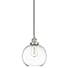 Primo Industrial Kitchen Pendant Light - Brushed Nickel Hanging Fixture - Linea di Liara LL-P429-BN