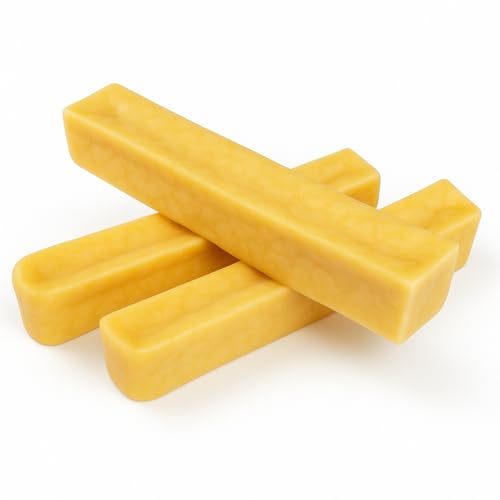 Alp Chews Hartkäse für Hunde – Extra Kleine 3 Stück – Natürlicher Kauknochen – Kaukäse zur Zahnpflege & Langen Kaudauer