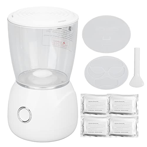 Kit de máquina de máscara facial, función de recordatorio de alarma IPX5 Rotor magnético incorporado a prueba de agua Máquina portátil para hacer máscaras faciales para el hogar