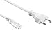 Produktbild XTC NK-EURO-180-WH Netzkabel Stromkabel Eurostecker Typ C auf Gerätebuchse C7 Länge: 1,80m Weiss